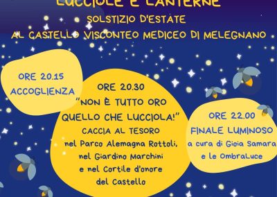 Locandina Lucciole e Lanterne 20 giugno 2025