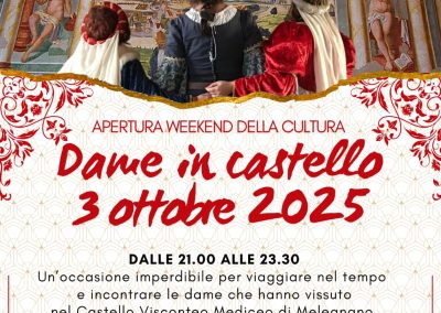 Dame in Castello - 3 ottobre 2025