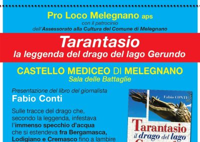 Presentazione Libro 'Tarantasio il drago del lago Gerundo' Meravigli Edizioni - 28 settembre 2025