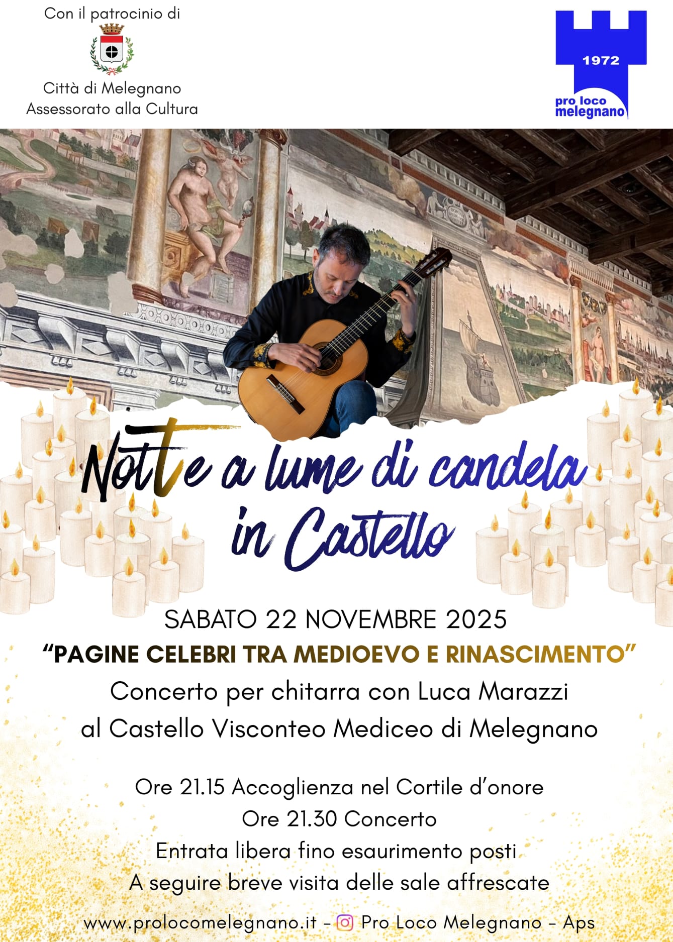 locandina concerto chitarra 22 novembre