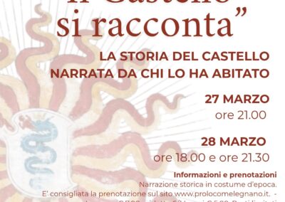 Locandina Il Castello si racconta 27-28 marzo 2026
