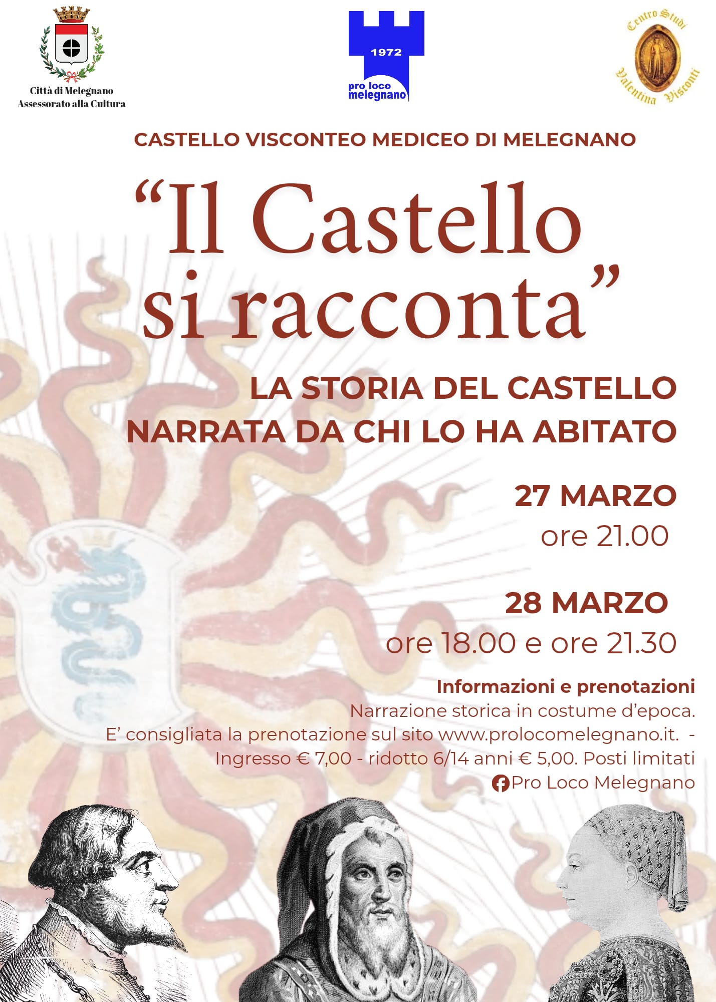 Locandina Il Castello si racconta 27-28 marzo 2026