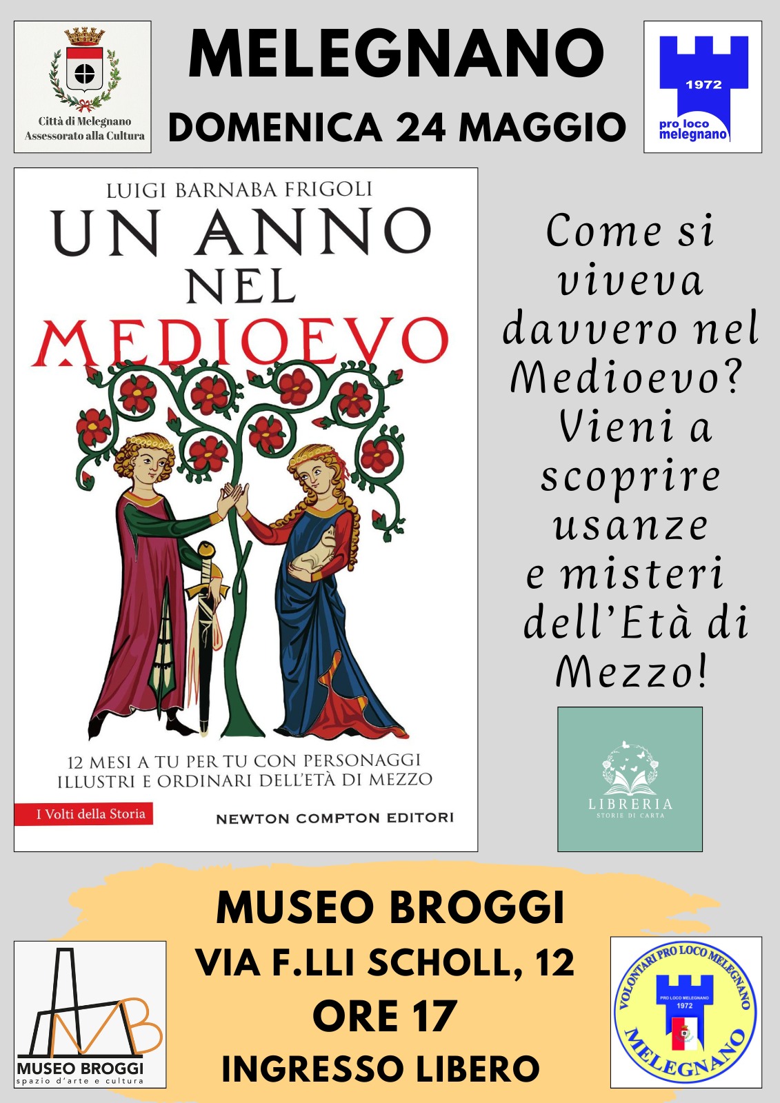 locandina libro Frigoli 24 maggio 2026