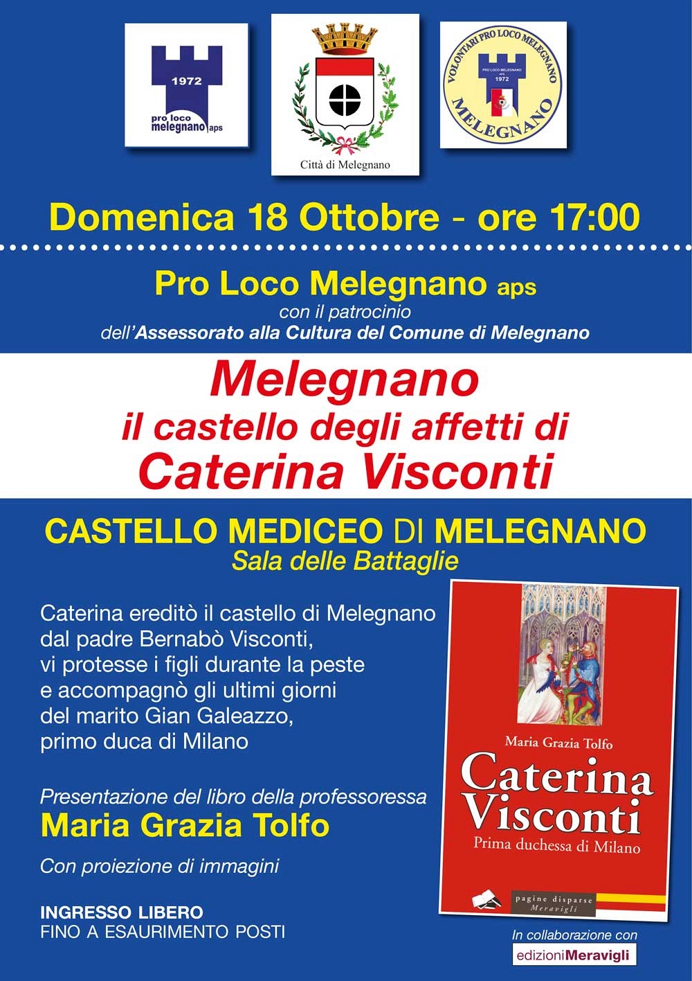 Locandina presentazione libro 18 ottobre